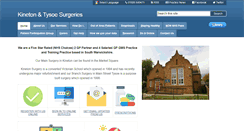 Desktop Screenshot of kinetonsurgery.warwickshire.nhs.uk