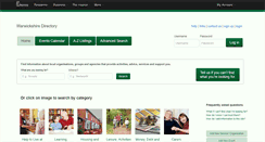 Desktop Screenshot of directory.warwickshire.gov.uk