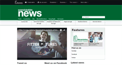 Desktop Screenshot of news.warwickshire.gov.uk